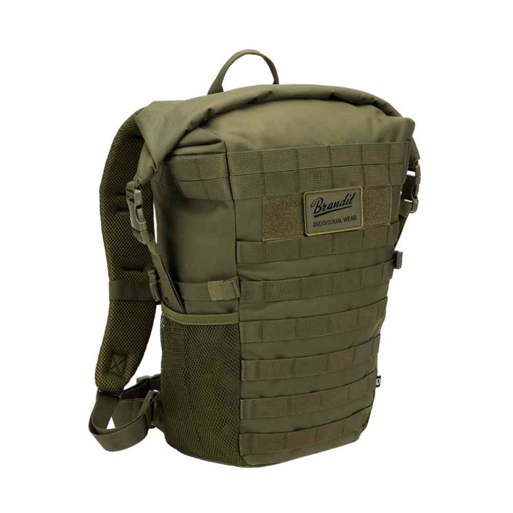 Brandit - Cooper Rolltop Rucksack - Olivgrün